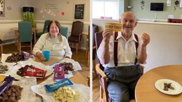 World Chocolate Day for Burnley care home Residents